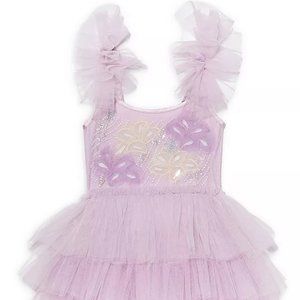 Girls Bebe Soundgarden Tiered Ruffled Tutu Dress - Baby  6-12 months